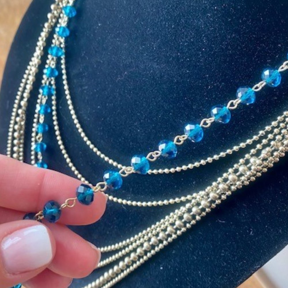 BRAND NEW Erica Lyons Layered Necklace - Picture 5 of 7